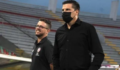 Juan Cruz Real, DT del Junior.