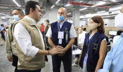 Simulacro de elecciones.