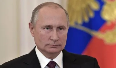 Vladimir Putin, presidente ruso. 