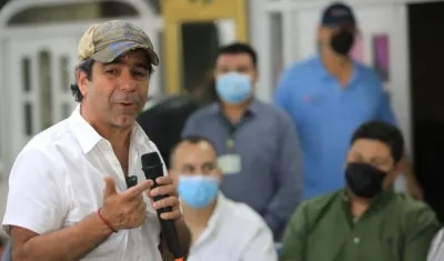 El precandidato a la Presidencia, Alex Char.