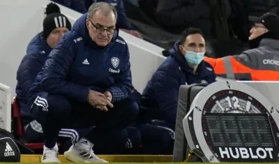 Marcelo Bielsa, técnico argentino. 