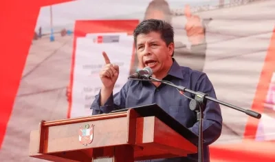 Pedro Castillo, Presidente de Perú.