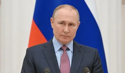 Vladimir Putin, presidente de Rusia. 