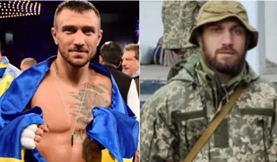 Vasyl Lomachenko, boxeador ucraniano. 