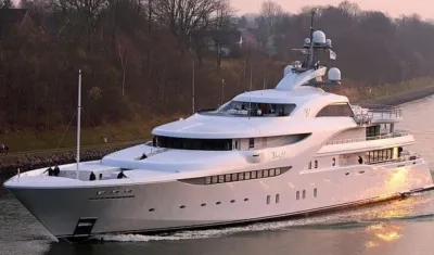 Anonymous hackeó el yate lujoso de Vladímir Putin, llamado "Graceful".