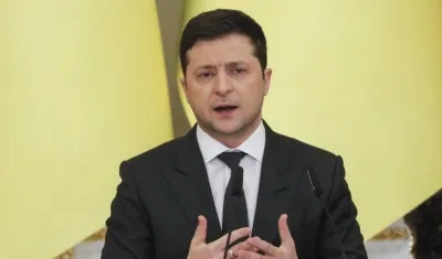 El presidente ucraniano, Volodímir Zelenski.