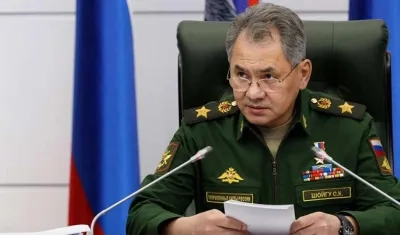 El ministro de Defensa ruso, Serguéi Shoigú.