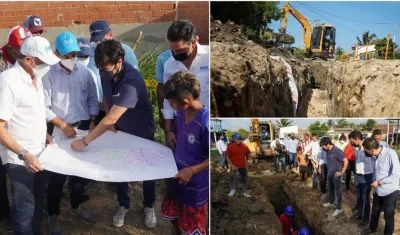 Una promesa hecha hace un año comenzó a hacerse realidad en el barrio ‘La Cangrejera’, del corregimiento La Playa. 