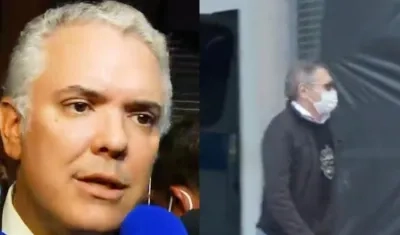 Presidente Iván Duque y Carlos Mattos.