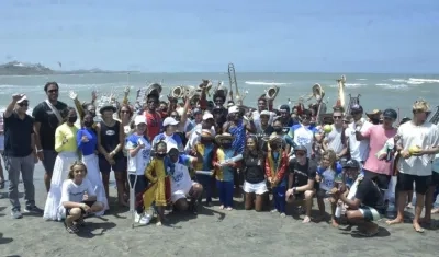 Inauguración Mundial de Kitesurf.