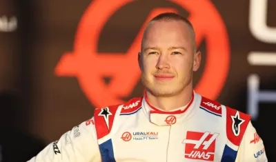 Nikita Mazepin, piloto ruso. 