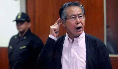 Alberto Fujimori, expresidente de Perú.