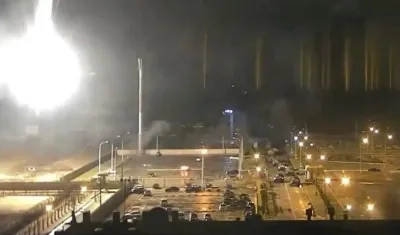 Central nuclear de Energodar.