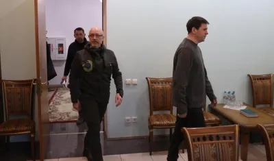 Myjailo Podoliak, asesor presidencial ucraniano.