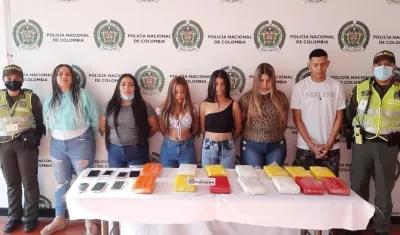 Capturados en el aeropuerto con cocaína