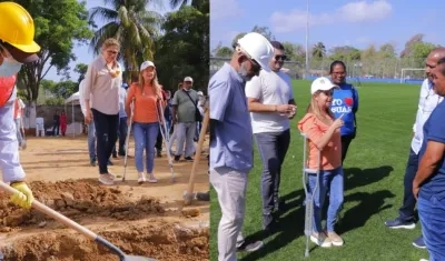 La Gobernadora del Atlántico, Elsa Noguera.