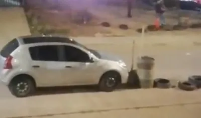 Zona del hecho en Ciudad Bolívar.