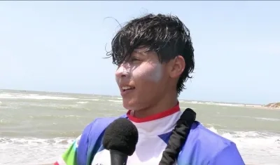 Mikaili Sol, campeona en la categoría femenina.