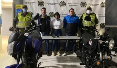 Los capturados por los hechos en La Playa.