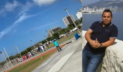 Rubén Carbone fue baleado en una cancha de fútbol del colegio Sagrado Corazón. 