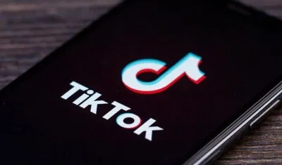 Logo de la red social TikTok.