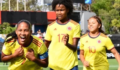  Colombia goleó 4-0 este lunes a Ecuador.