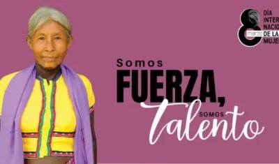 Somos fuerza, somos talento, el lema de la Unidad Nacional de Víctimas.