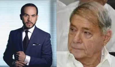 Abelardo De La Espriella y Eugenio Díaz.