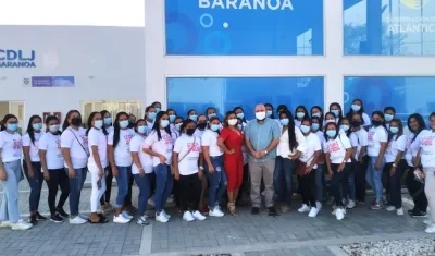 Grupo de mujeres participantes en el proyecto.