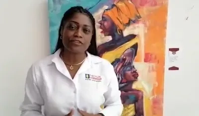 Directora seccional de Fiscalias Cali, Sandra Eugenia González Mina.