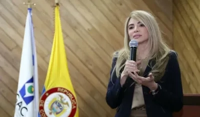 Ana Maria Aljure, Directora General del Instituto Geográfico Agustín Codazzi, IGAC.