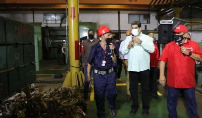 El presidente Nicolás Maduro reiteró que elevar la producción del petróleo y sus derivados, la petroquímica y el gas, son las grandes metas del 2022.