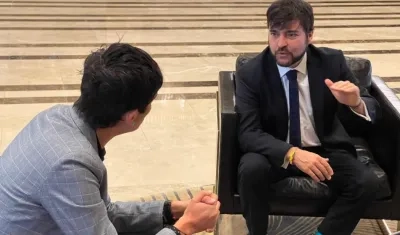 El Alcalde de Barranquilla, Jaime Pumarejo.