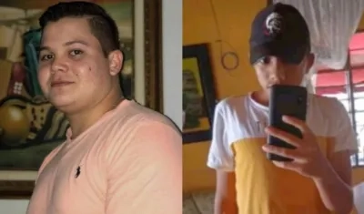 Alex Manuel Castaño y Marco Aurelio Charris.