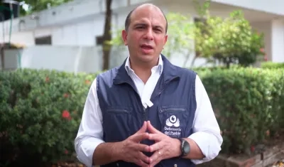 El Defensor del Pueblo, Carlos Camargo.