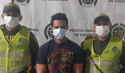 Jaime Antonio Navarro García, el capturado.