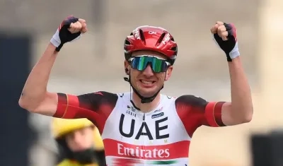 Brandon McNulty, ganador de la etapa. 