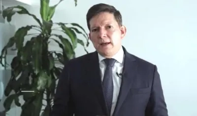 Wilson Ruiz Orejuela, ministro de Justicia.