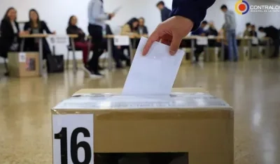 Elecciones bajo la lupa de la Contraloría.