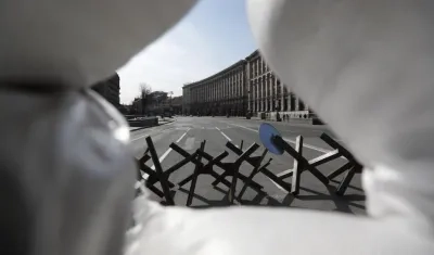 Así se encuentra Kiev.