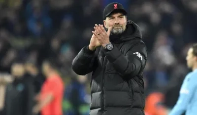 Jürgen Klopp, técnico de Liverpool. 