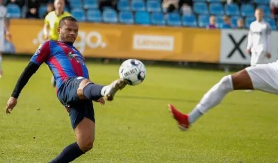 Andrés 'Manga' Escobar, delantero colombiano. 