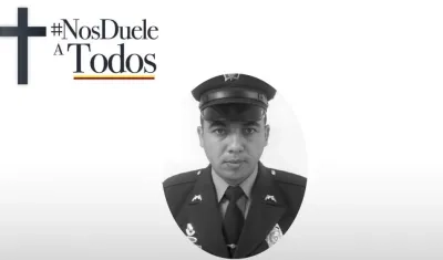 Patrullero Carlos Daniel Castro. 