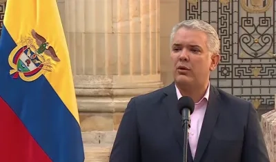 El Presidente de la República, Iván Duque.