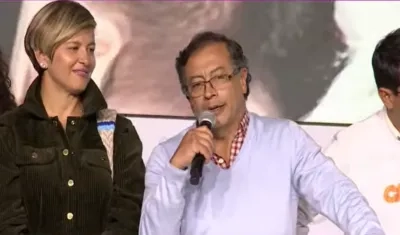 Gustavo Petro, candidato presidencial por el Pacto Histórico.
