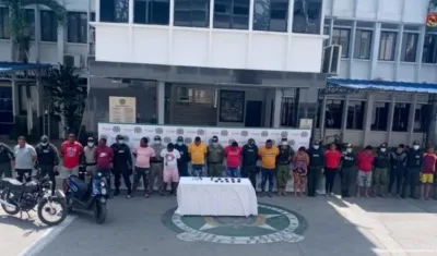 Los capturas fueron realizadas en el departamento de Sucre. 