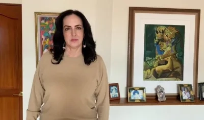 María Fernanda Cabal, senadora.