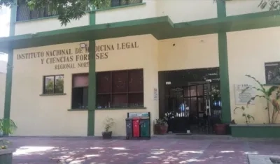 Fachada de Medicina Legal en Barranquilla.