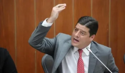 El senador Mauricio Gómez Amín.