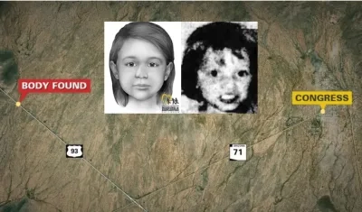 Sharon Lee Gallegos fue hallada en un área desértica de Congress (Arizona)